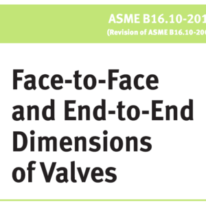 ASME B16.10- 2017