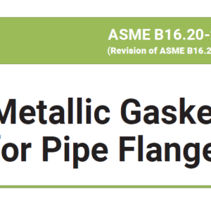 ASME B16.20- 2023