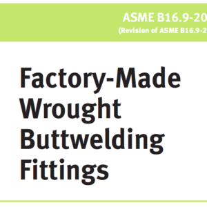 ASME B16.9-2018