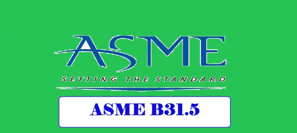 asme B31.5