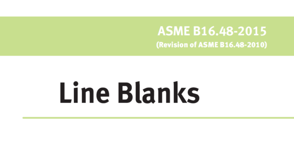    ASME B16.48 ویرایش 2015