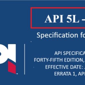 API 5L- 2015