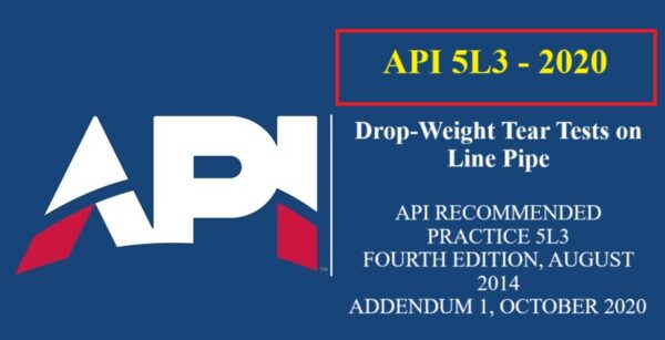 API 5L3- 2020