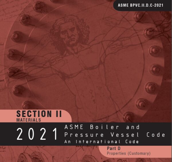 ASME BPVC Section II-D-Customary (ASME Sec. 2) -Properties (Customary)- دانلود استاندارد - Image 3