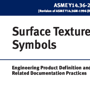 ASME Y14.36- 2018