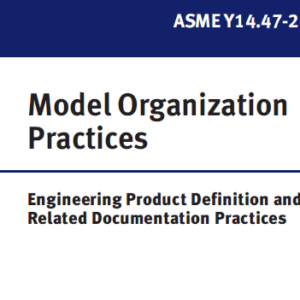 ASME Y14.47- 2019