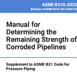 ASME B31G- 2023