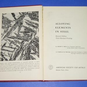 alloying in elements in steel