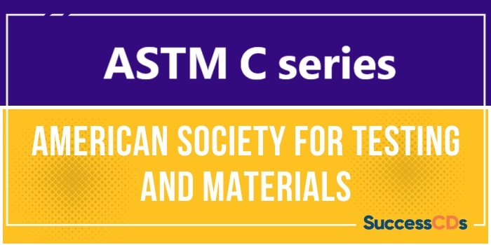 ASTM C SERIES