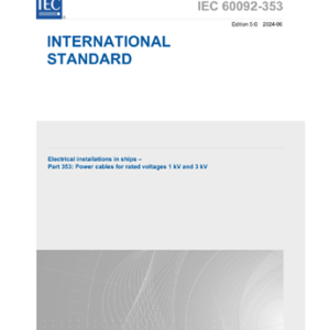 IEC 60092-353- 2024