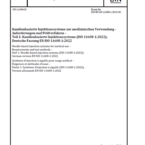 DIN EN ISO 11608-1--2022