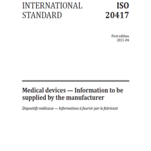 ISO 20417- 2021