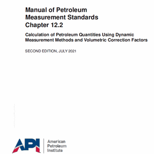 API MPMS Chapter 12.2- 2021