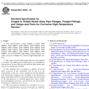 ASTM B462-25